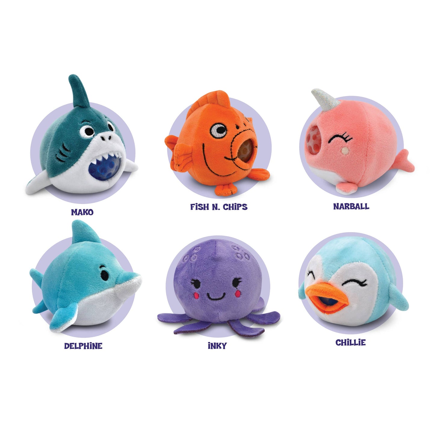 PBJ's Plush Toy - Aquatic Friends735