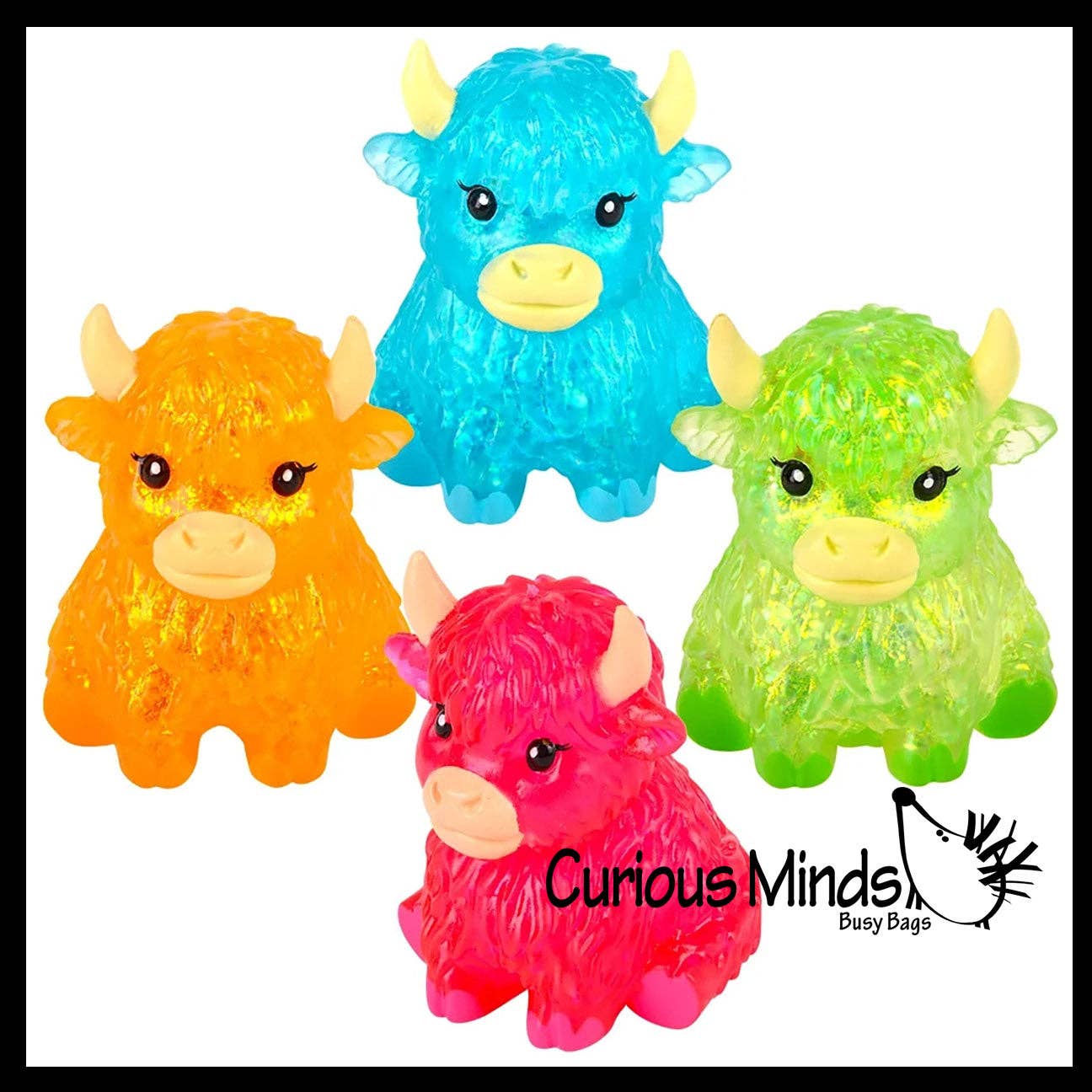 Highland Cow Shaped squishy 735