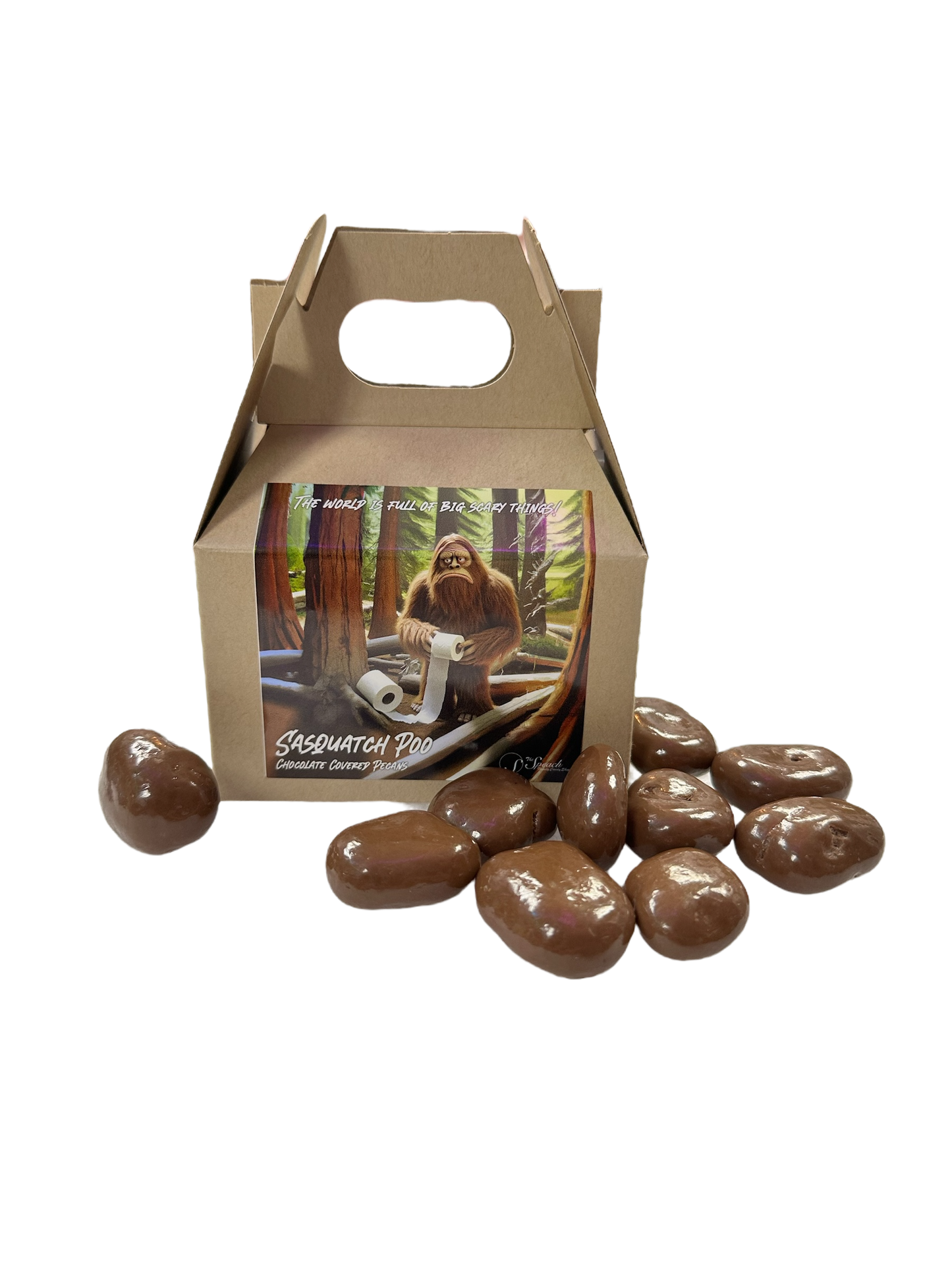 Sasquatch Poo - Chocolate Covered Pecans