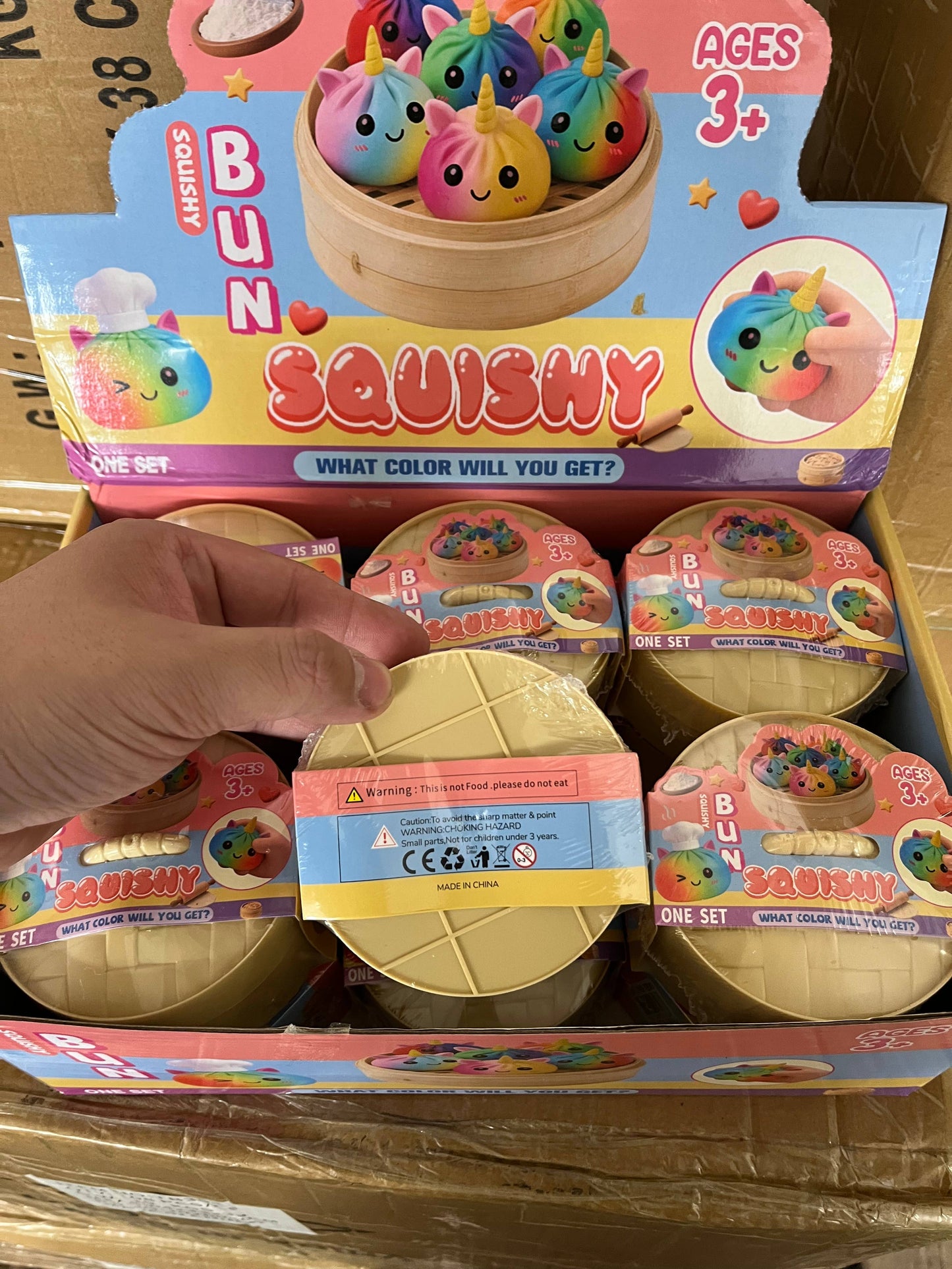 Mystery Rainbow Unicorn WRAPPED Squishy Dumplings | 735