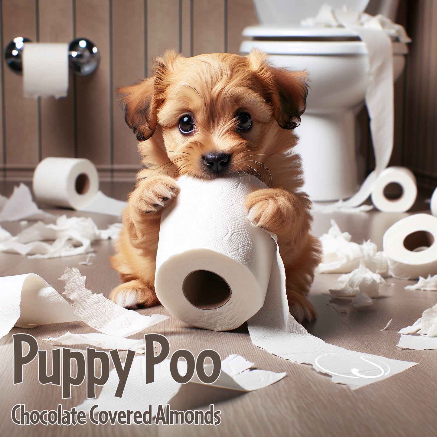 Puppy Poo - Chocolate Covered Almonds