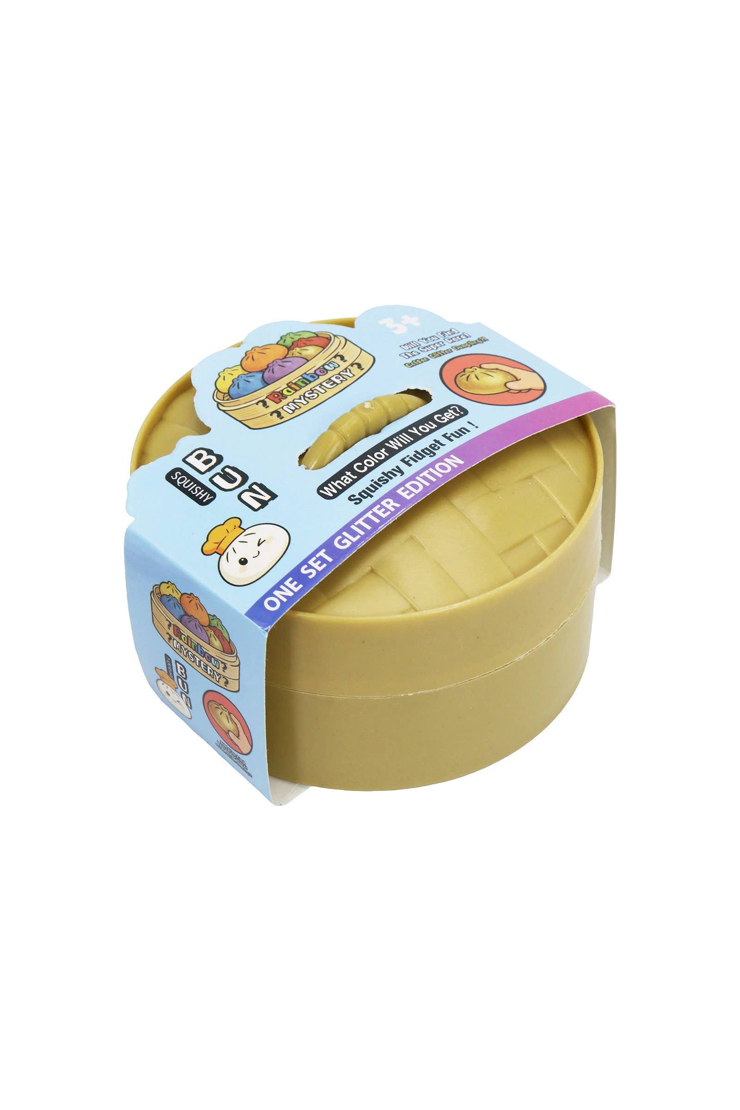 Neon Pastel Glow In Dark Jiggly Jelly Slime Dumpling Squishy 735