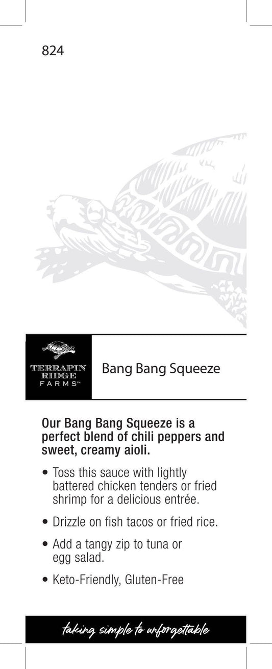 Shelf Talker Bang Bang Squeeze