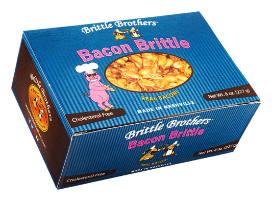 Brittle Brothers Bacon Peanut Brittle - 8 oz. Box
