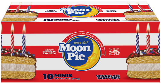 BAKERY FRESH America's Birthday MoonPies Chocolate