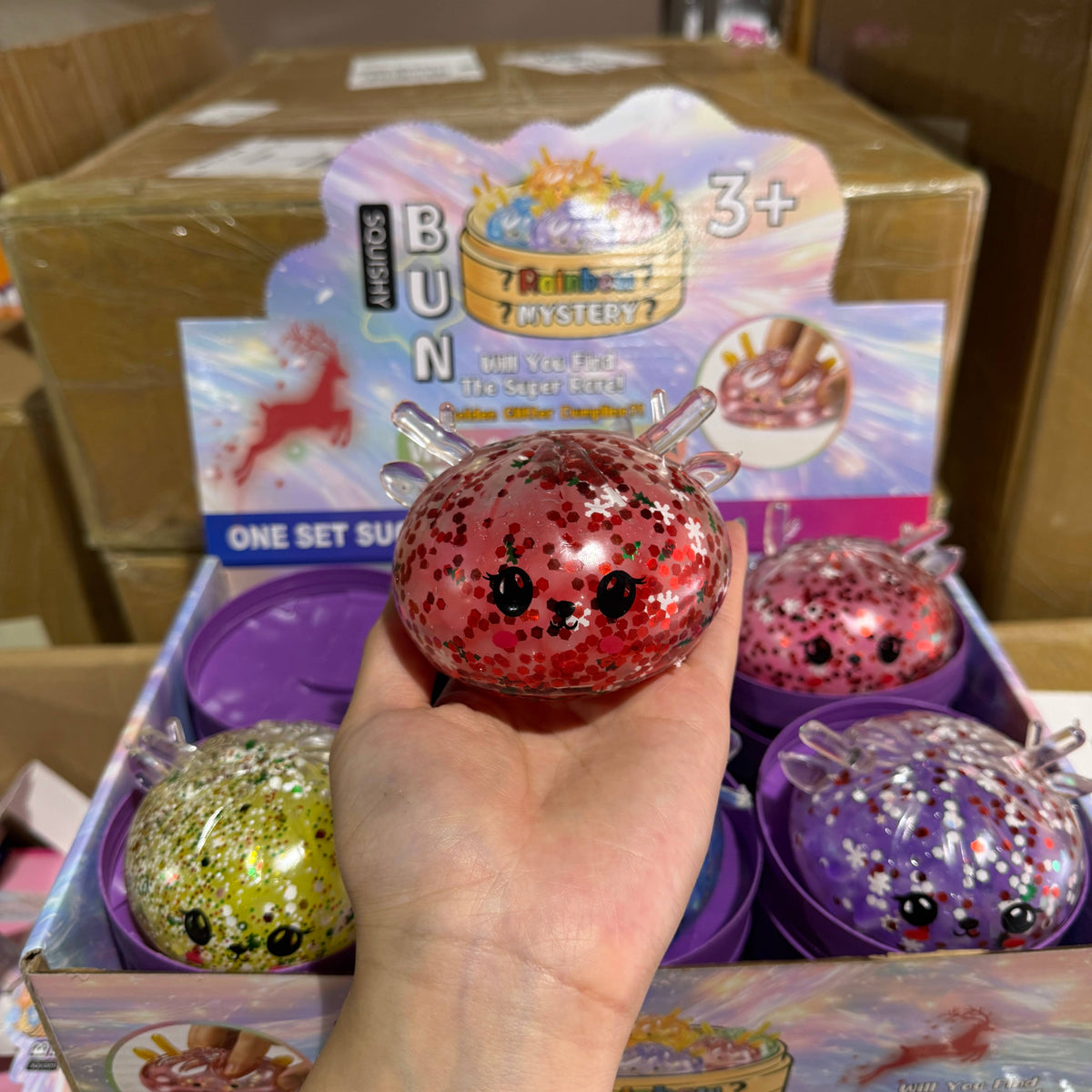 Christmas Confetti Orby Reindeer Dumpling 735