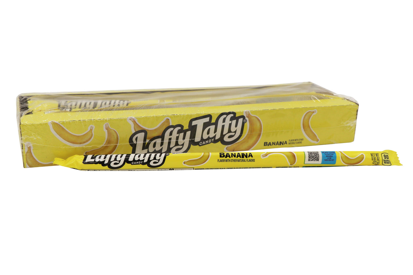 Laffy Taffy Candy Ropes, Banana, 24ct