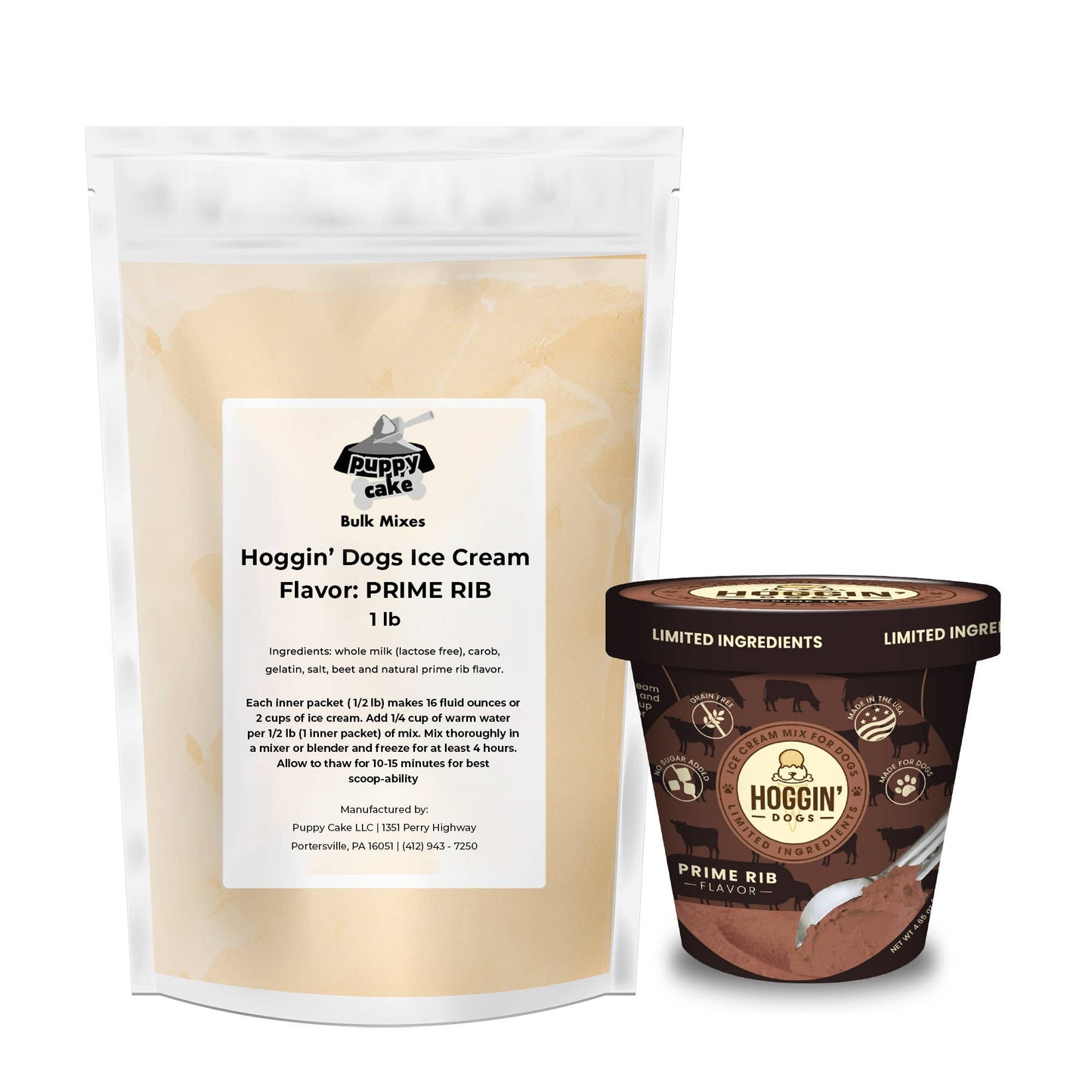 Bulk Hoggin' Dogs Ice Cream Mix - 1lb. Bag