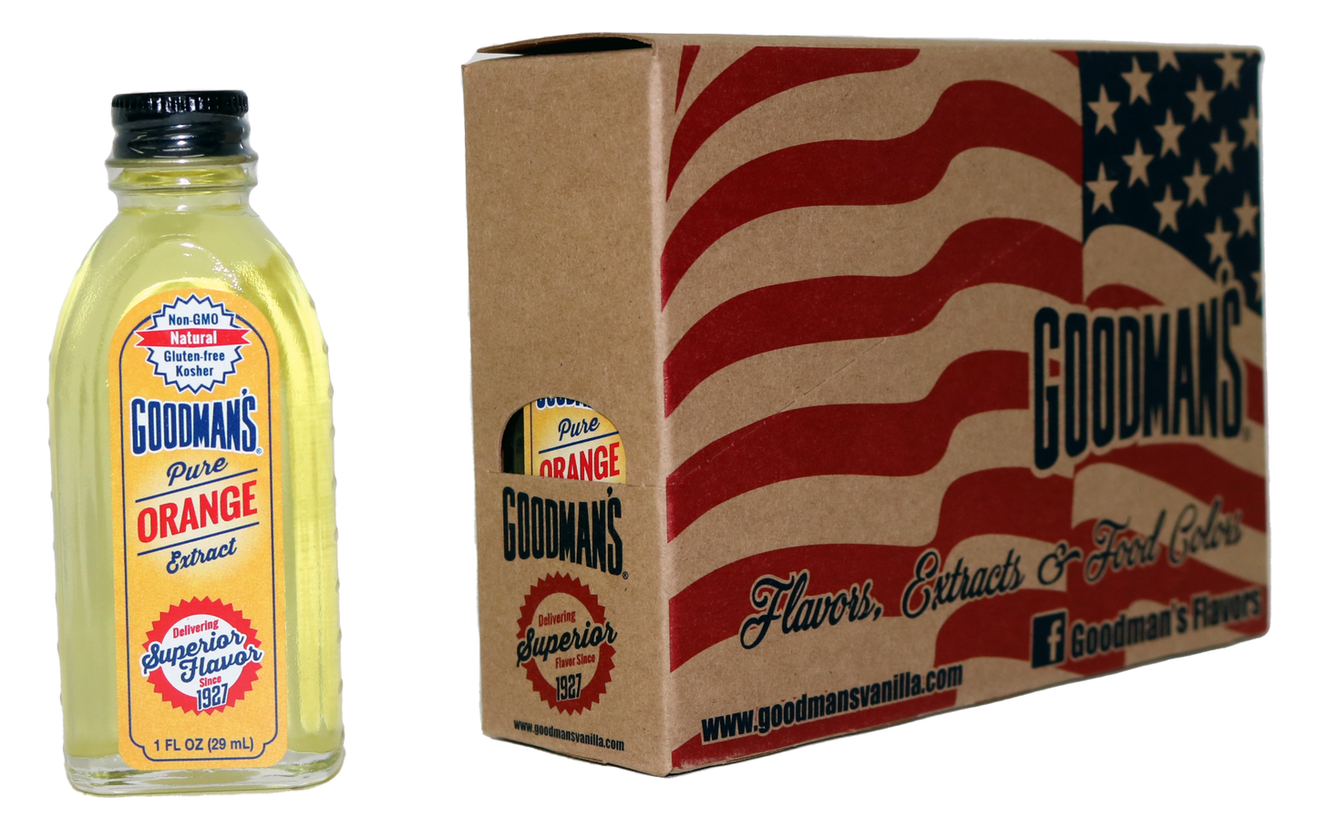 Goodman's Orange Extract Pure 1oz