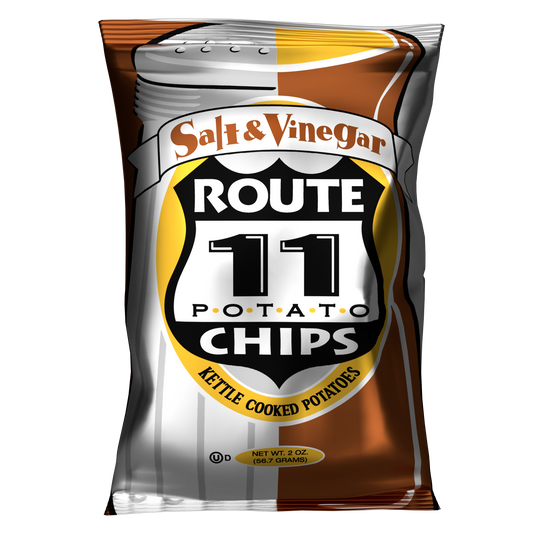 Route 11 Salt N Vinegar Potato Chips (2oz)