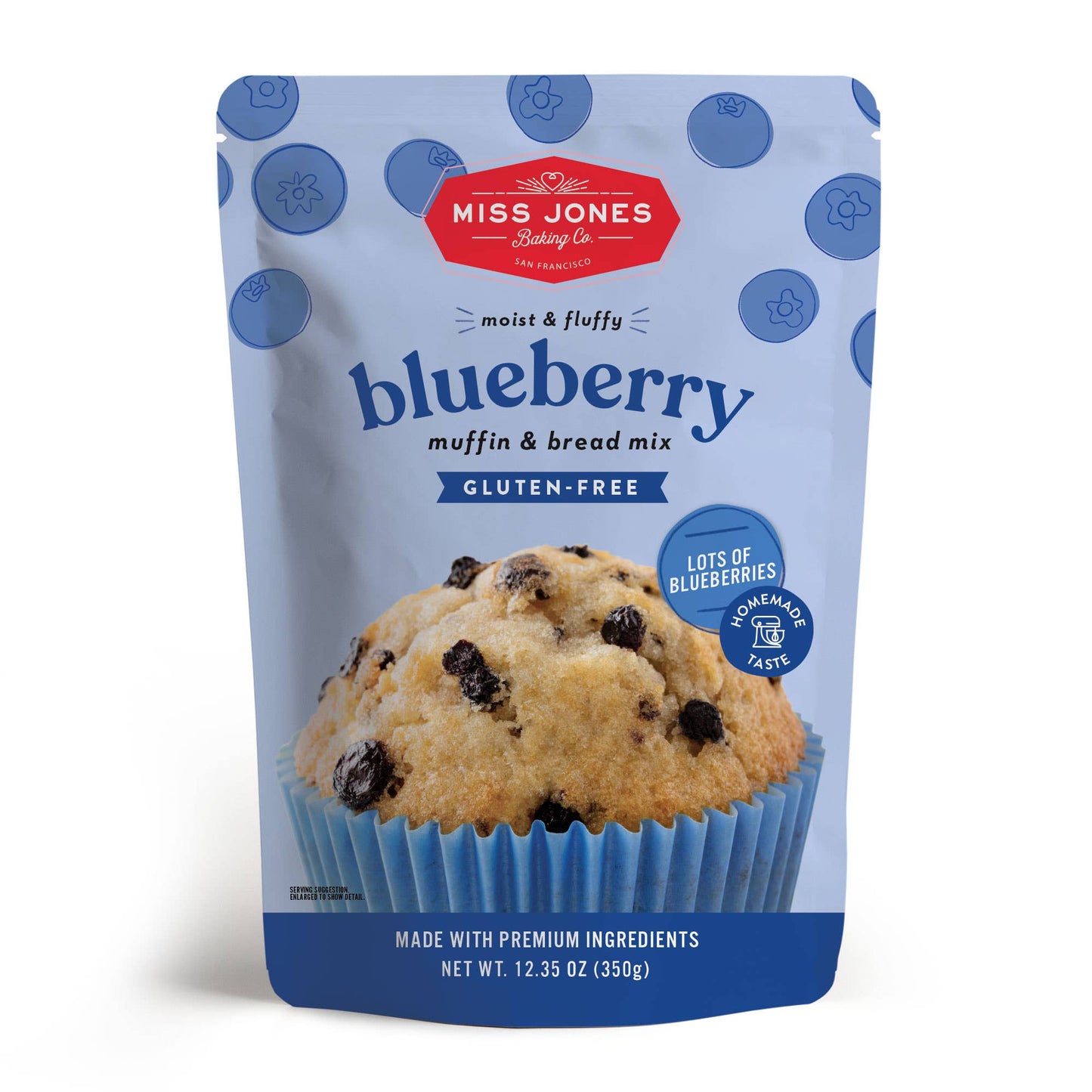 Gluten Free Blueberry Muffin & Bread Mix