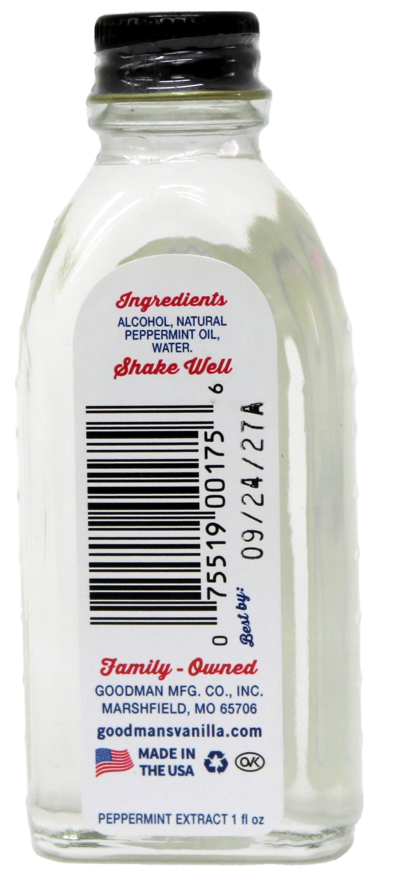 Goodman's Peppermint Ext Pure 1oz