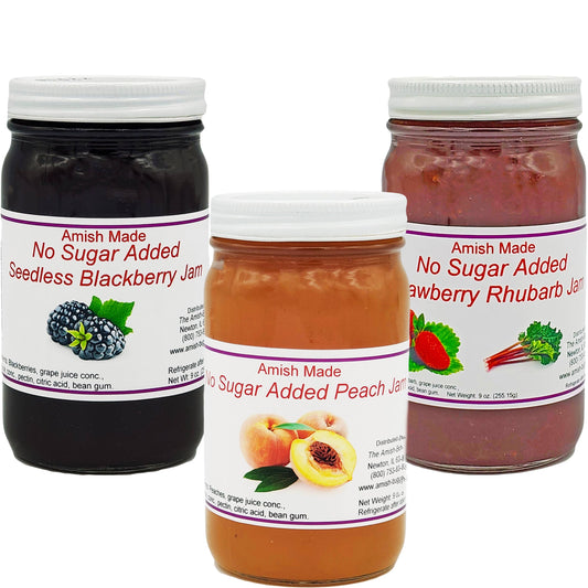 Amish Made No Sugar Added Jams 8 oz.