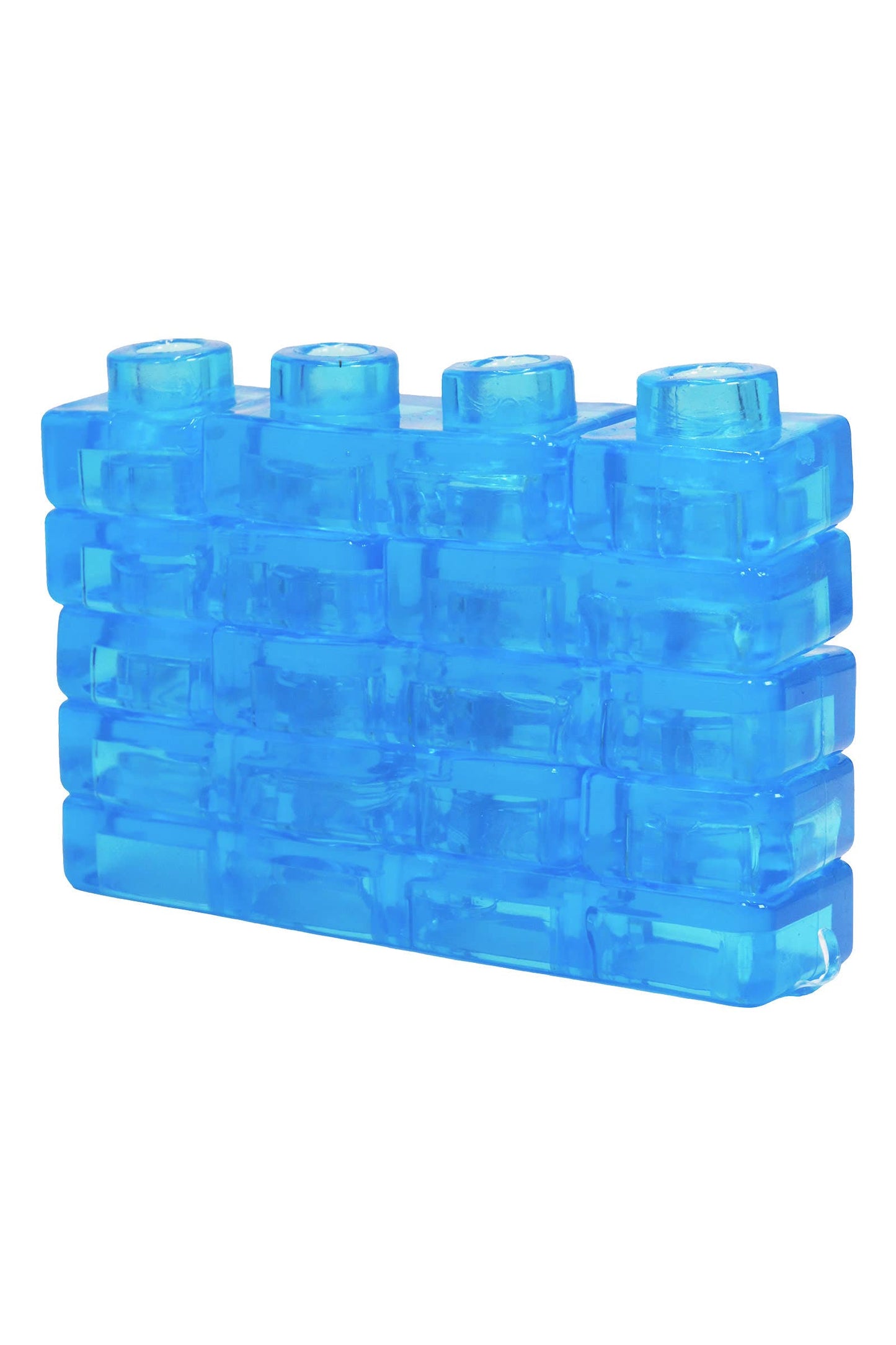 40-Count Colorful Gummy Squishy Building Block 735