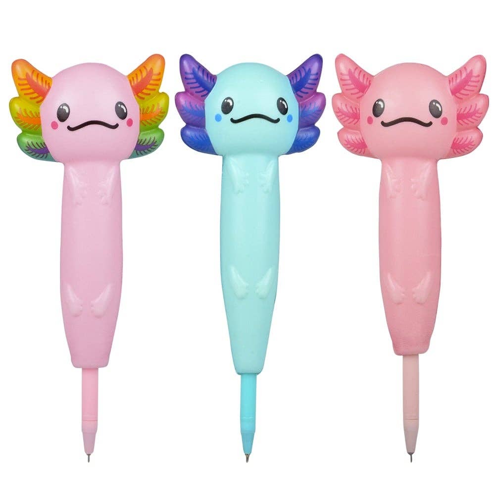 8.25" Squish Axolotl Pen 735
