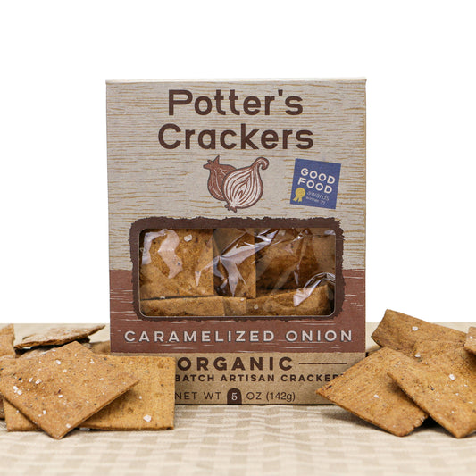 Potter's Crackers Organic Caramelized Onion Crackers - 5 oz 700