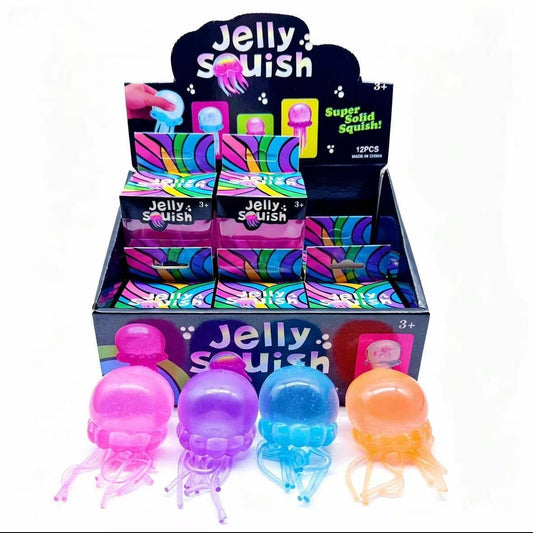 Glitter Jellyfish Squishy Sensory Toy  