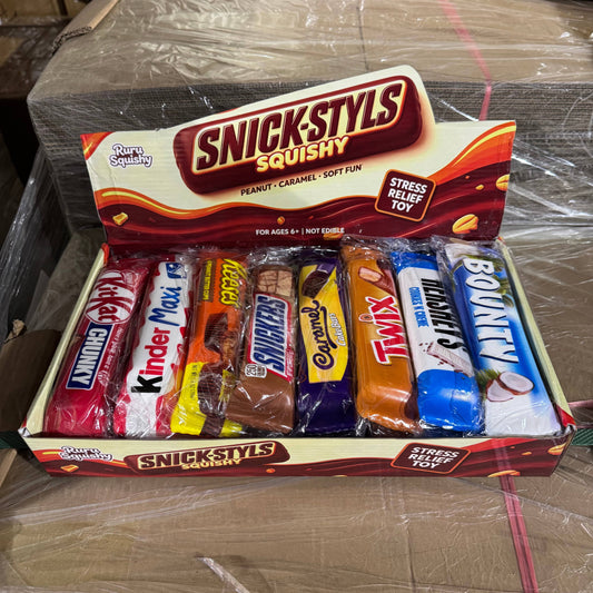 Squishy Foam Assorted Chocolate Bar Toy