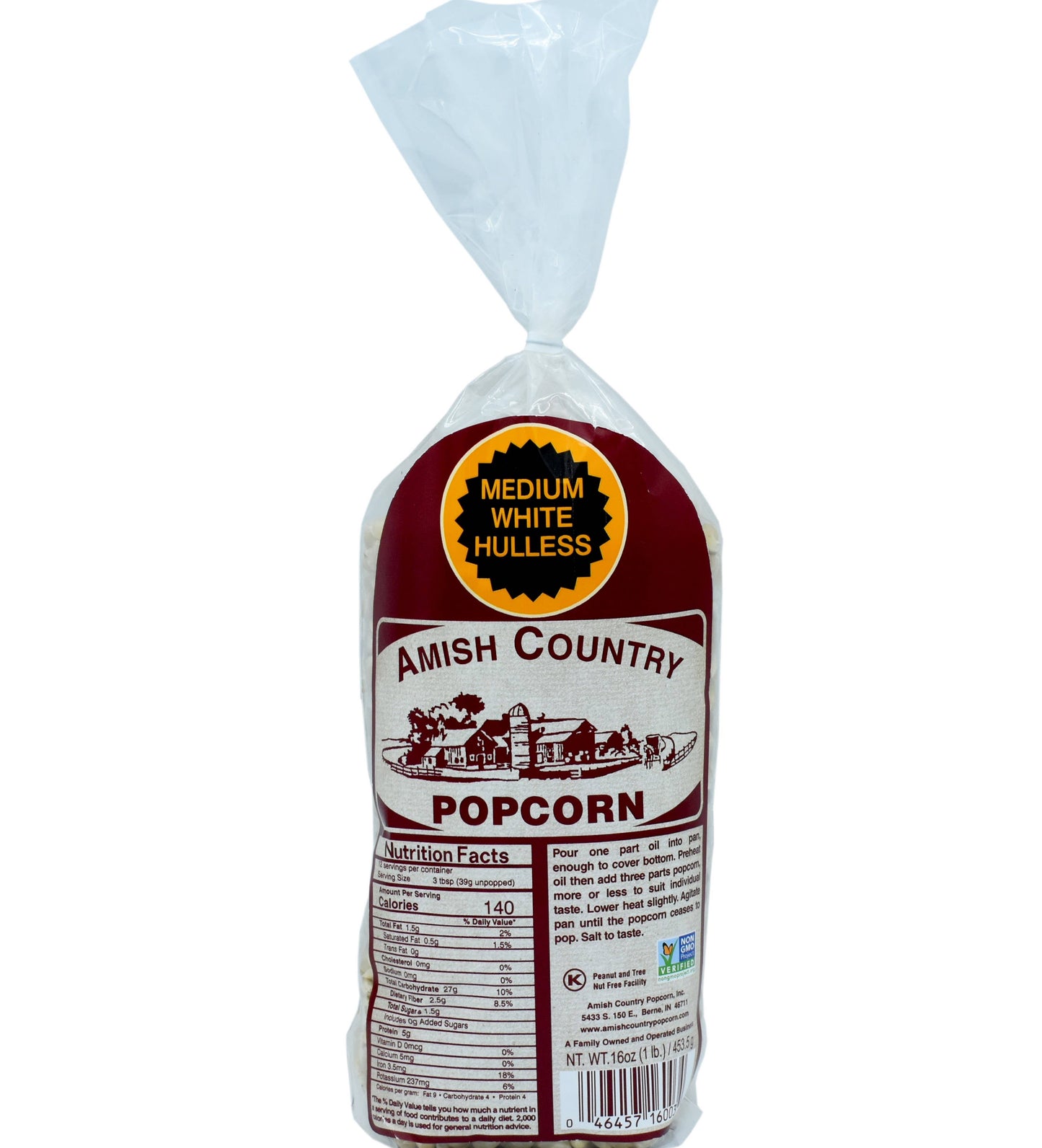 Mixed Case of 1lb Bags of Popcorn