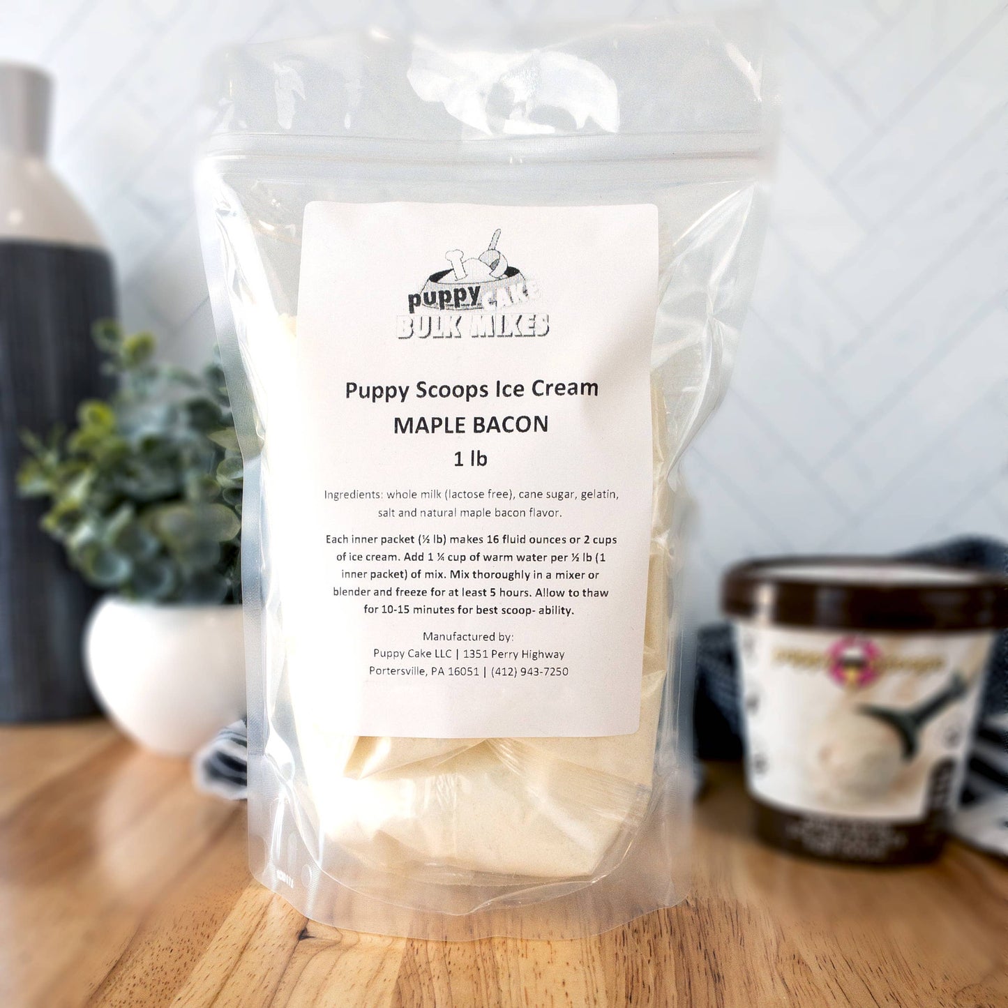 Bulk Puppy Scoops Ice Cream Mix - 1 lb. Bag