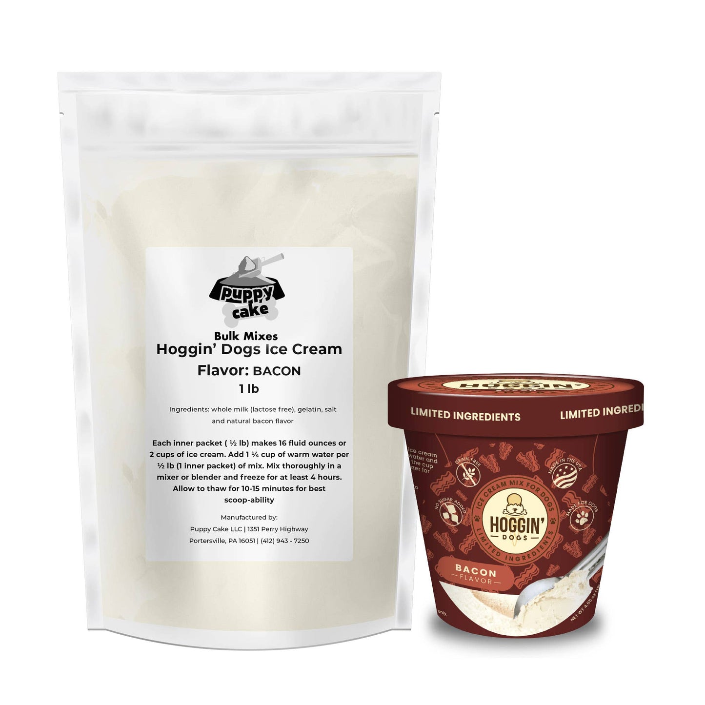Bulk Hoggin' Dogs Ice Cream Mix - 1lb. Bag