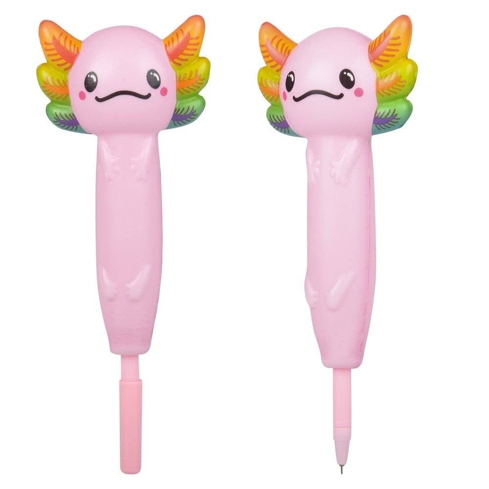 8.25" Squish Axolotl Pen 735