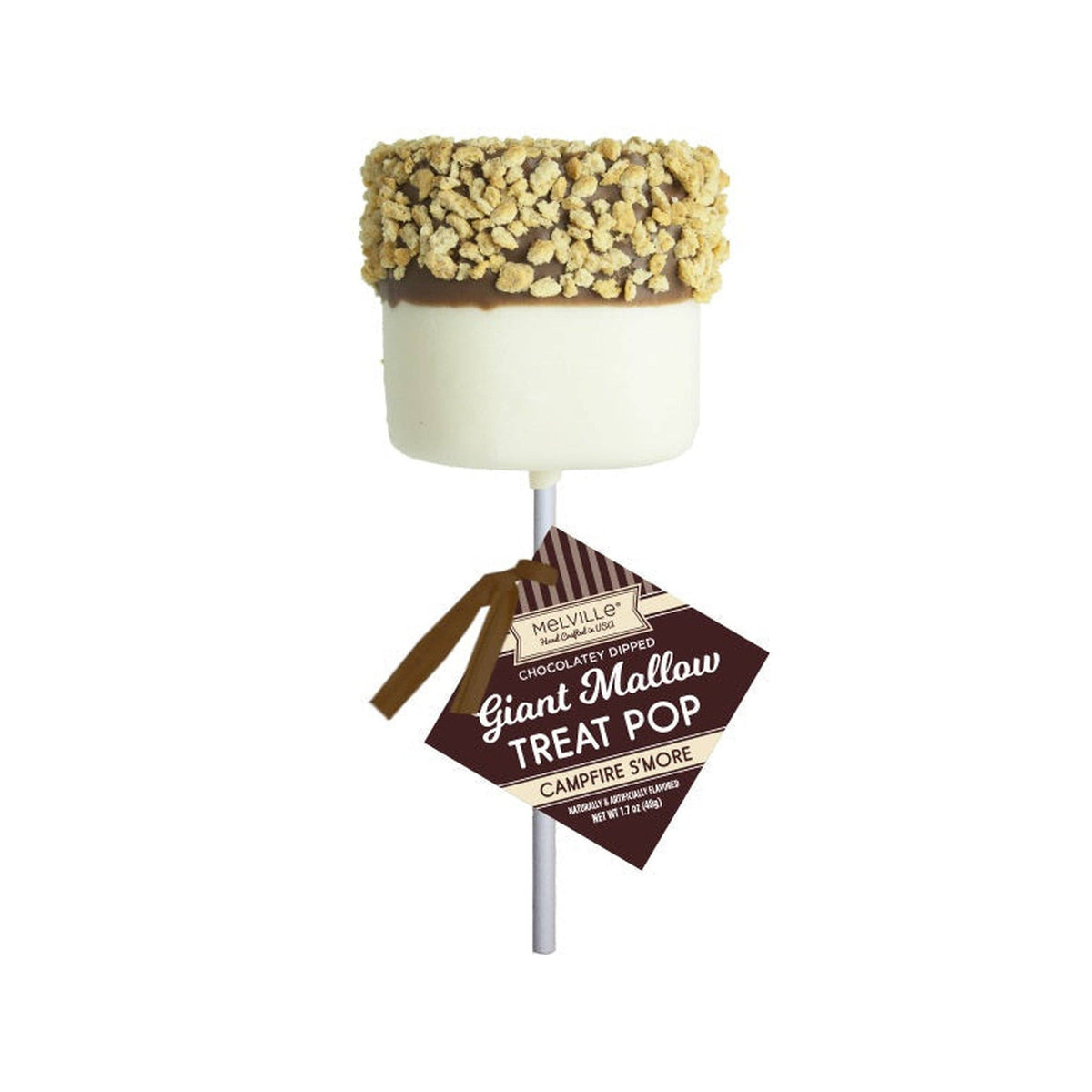 Giant Marshmallow Pops - Graham Cracker S'Mores 700