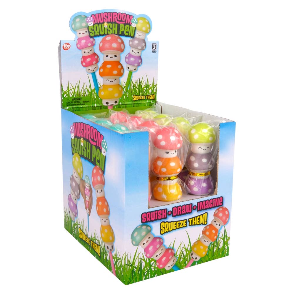 7" Squish Mushroom Pens - 735