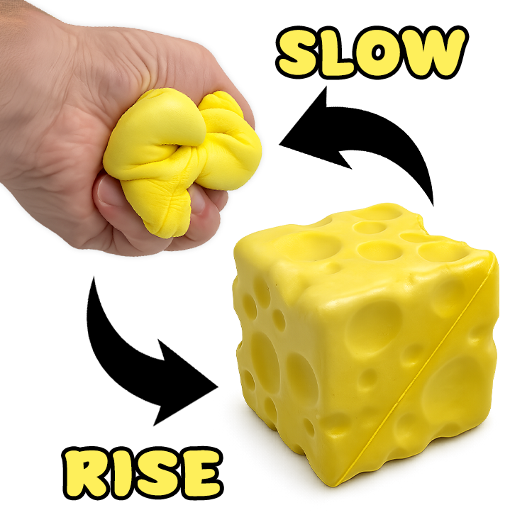 Fun Doh Slow Rise Cheese Squishies |700