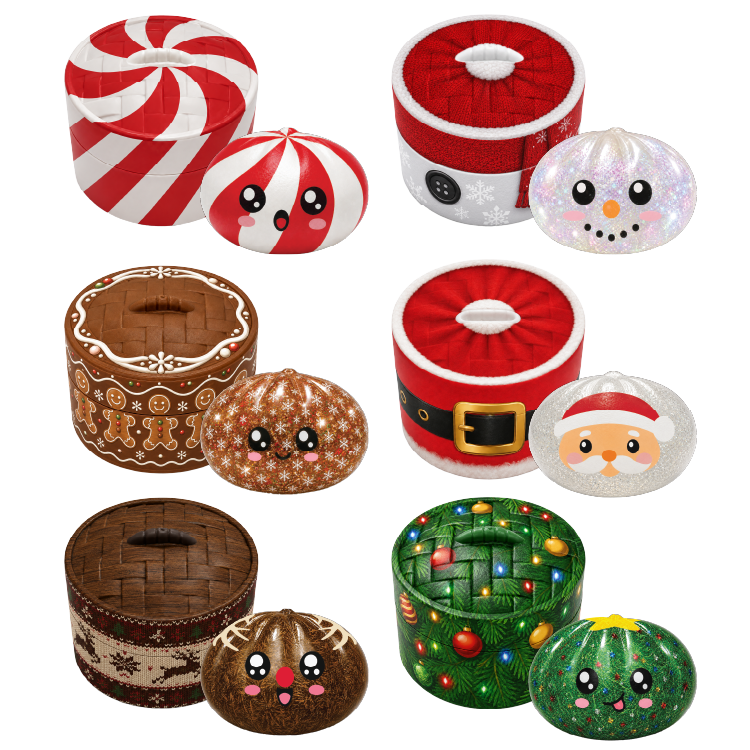 Fun Doh Petite (Mini) Squishy Christmas Dumplings735