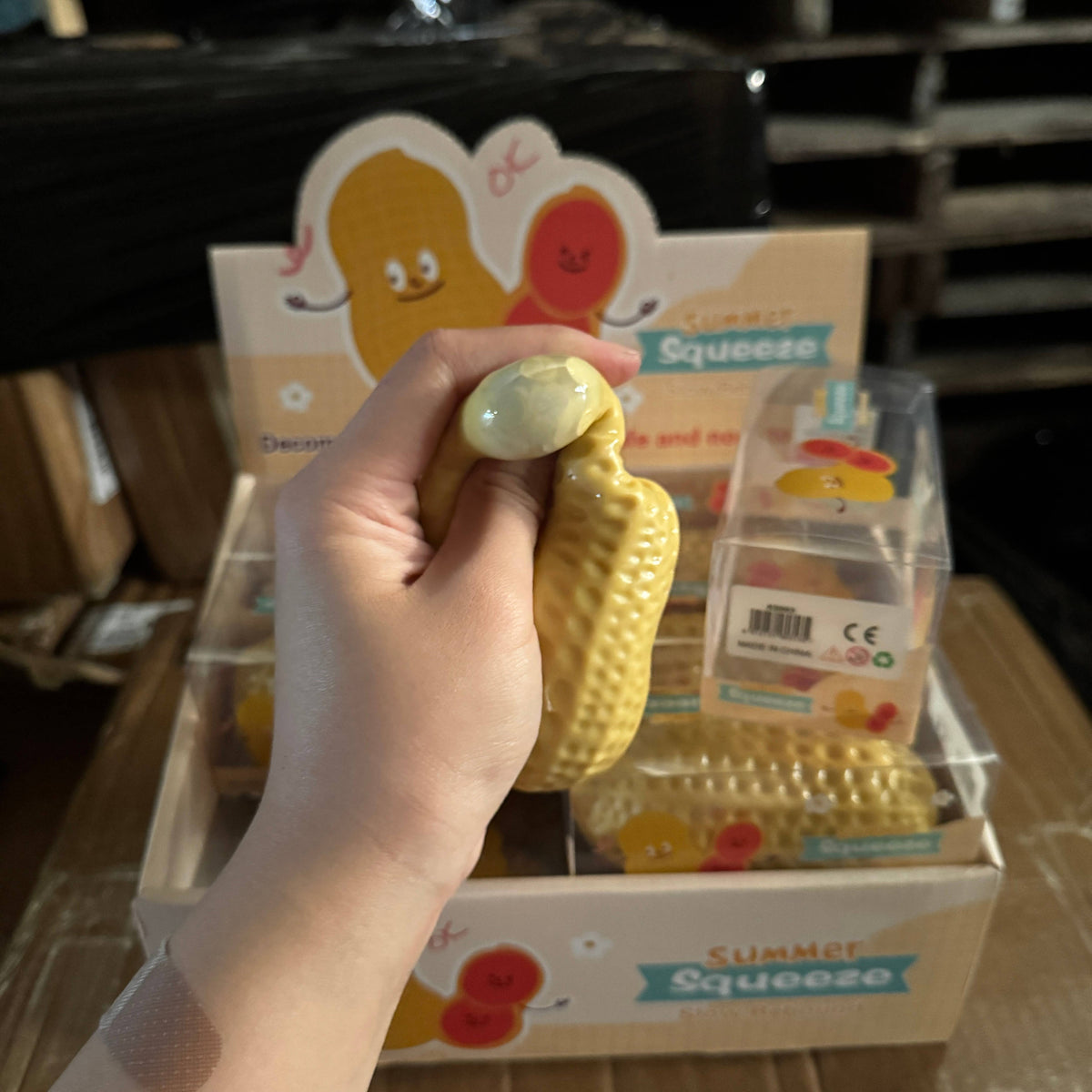 Crackling Crunchy Large Peanut Squishy |