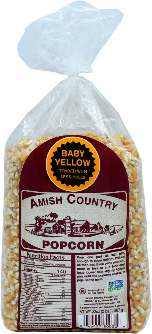 2lb Bag of Baby Yellow Popcorn