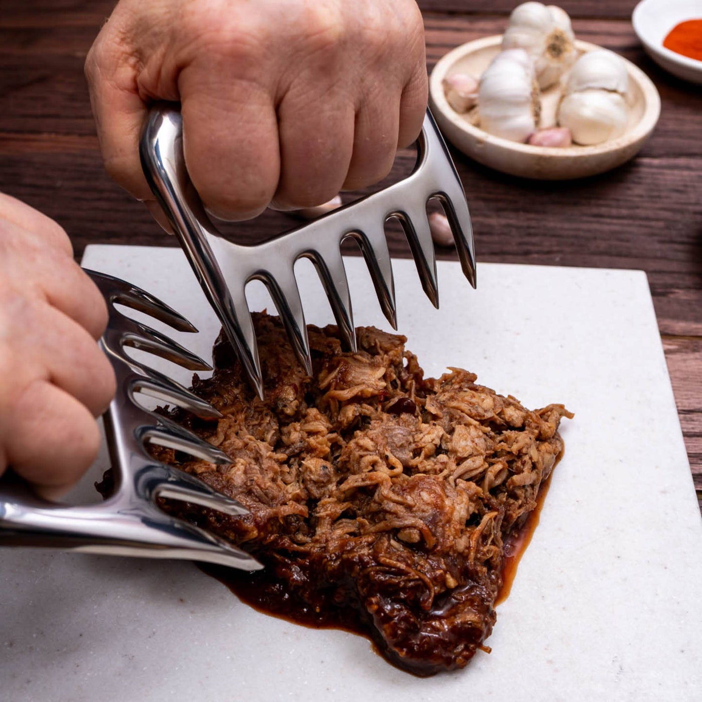 Scorched Bear Claws Meat Shredder | Men's BBQ Grilling Gift 700