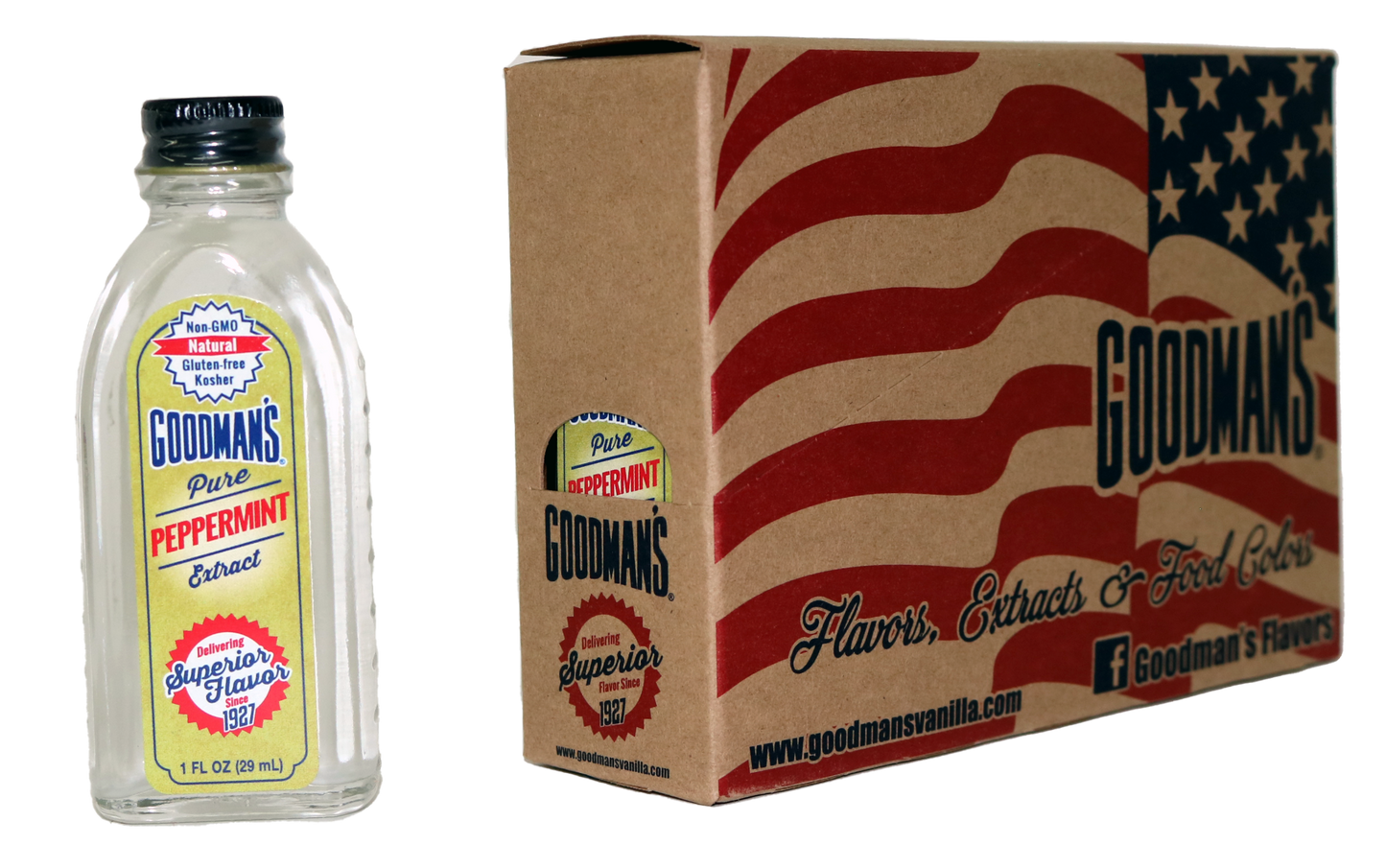 Goodman's Peppermint Ext Pure 1oz