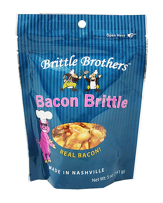 Brittle Brothers Bacon Peanut Brittle - 5 oz. Bag
