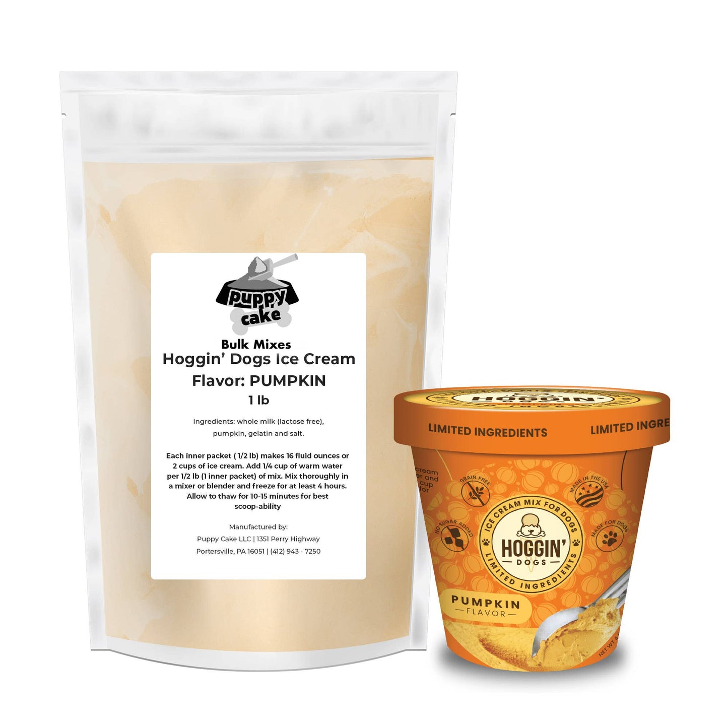 Bulk Hoggin' Dogs Ice Cream Mix - 1lb. Bag