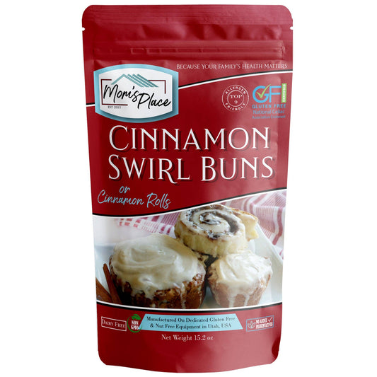 Gluten-Free Cinnamon Swirl Bun OR Cinnamon Roll Mix 700