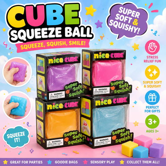 Nice Cube Squishy Toy Set – Fidget Cubes 735