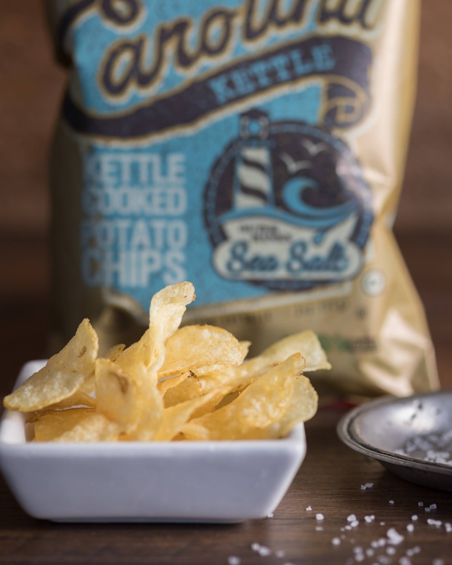 Sea Salt Carolina Kettle Chips 2 oz  Case (20)