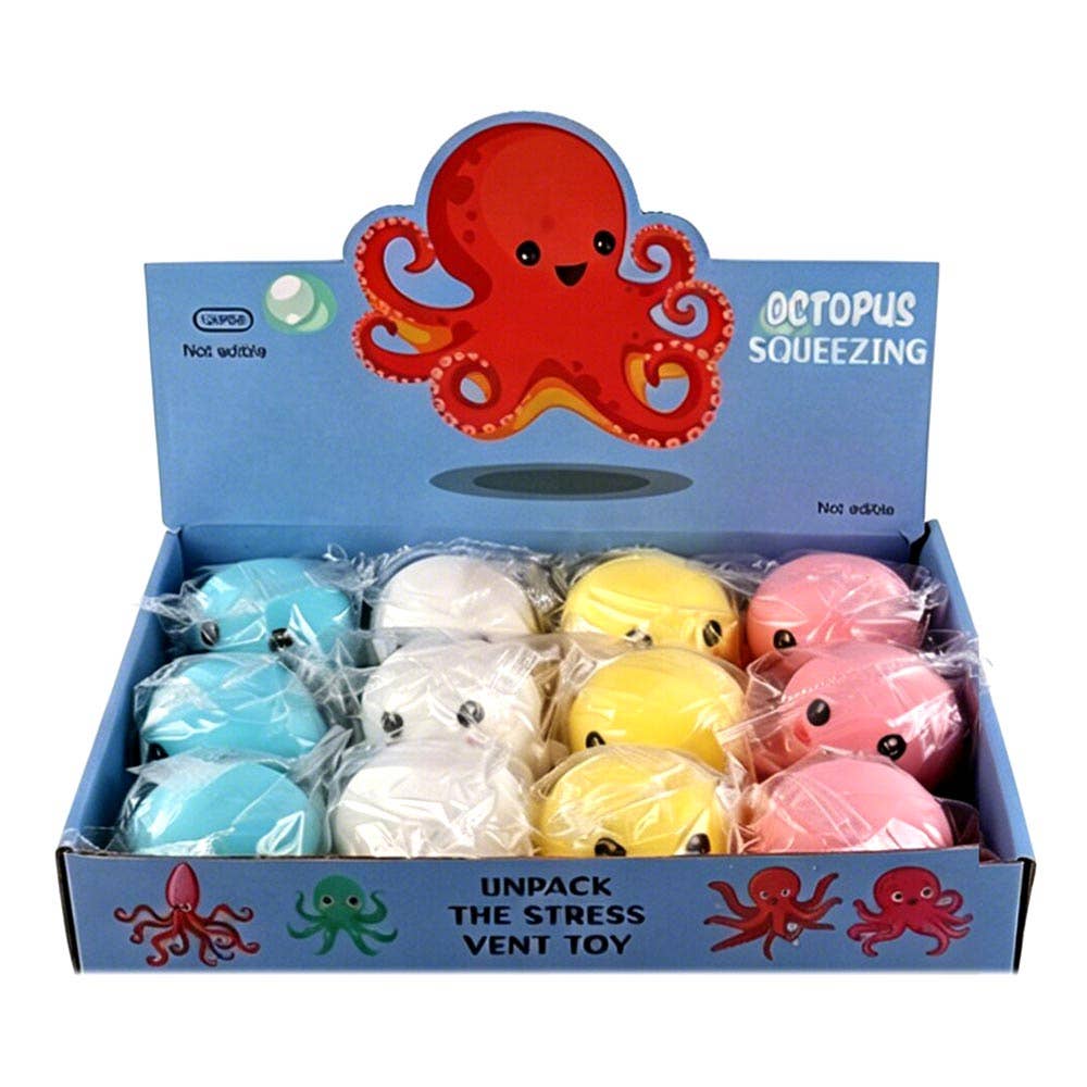 - Cute Octopus Squeeze Squishy Stress Relief Toy735