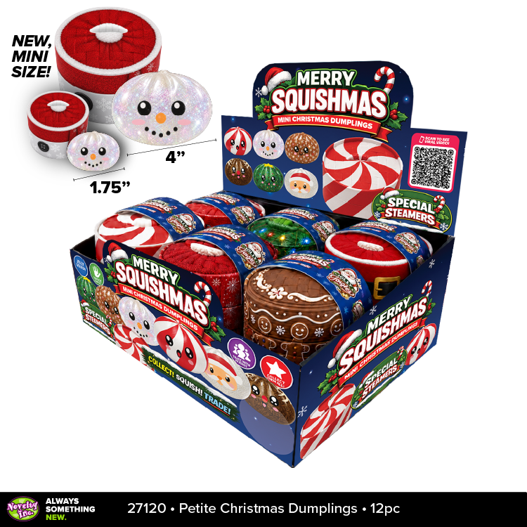 Fun Doh Petite (Mini) Squishy Christmas Dumplings735