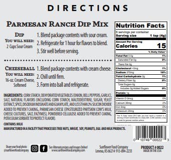 Parmesan Ranch Dip