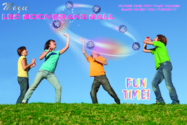 Gabbagoods Flying Ball Toys, Hover Orb, Magic Mini Drone