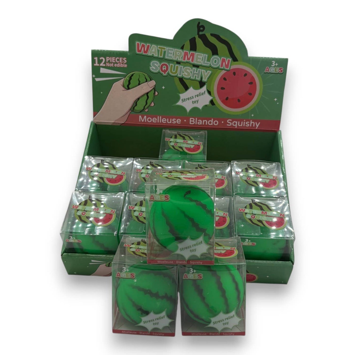 Watermelon Foam Squishy 12ct