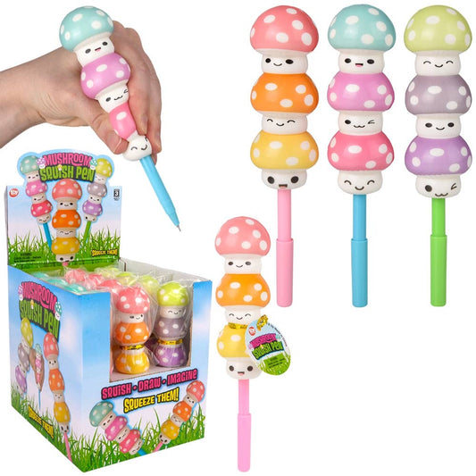 7" Squish Mushroom Pens - 735