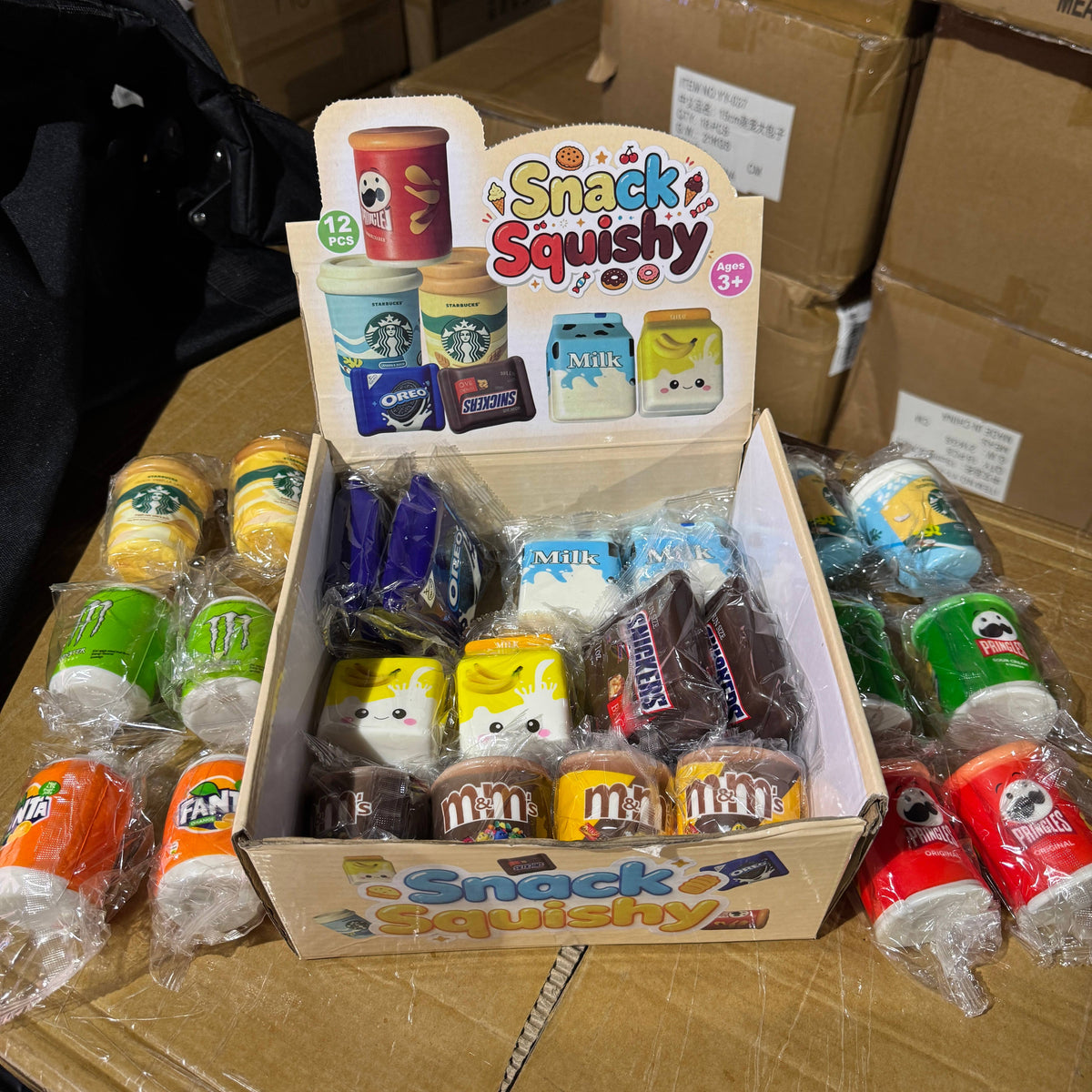 Assorted Foam Snacks and Drinks 735