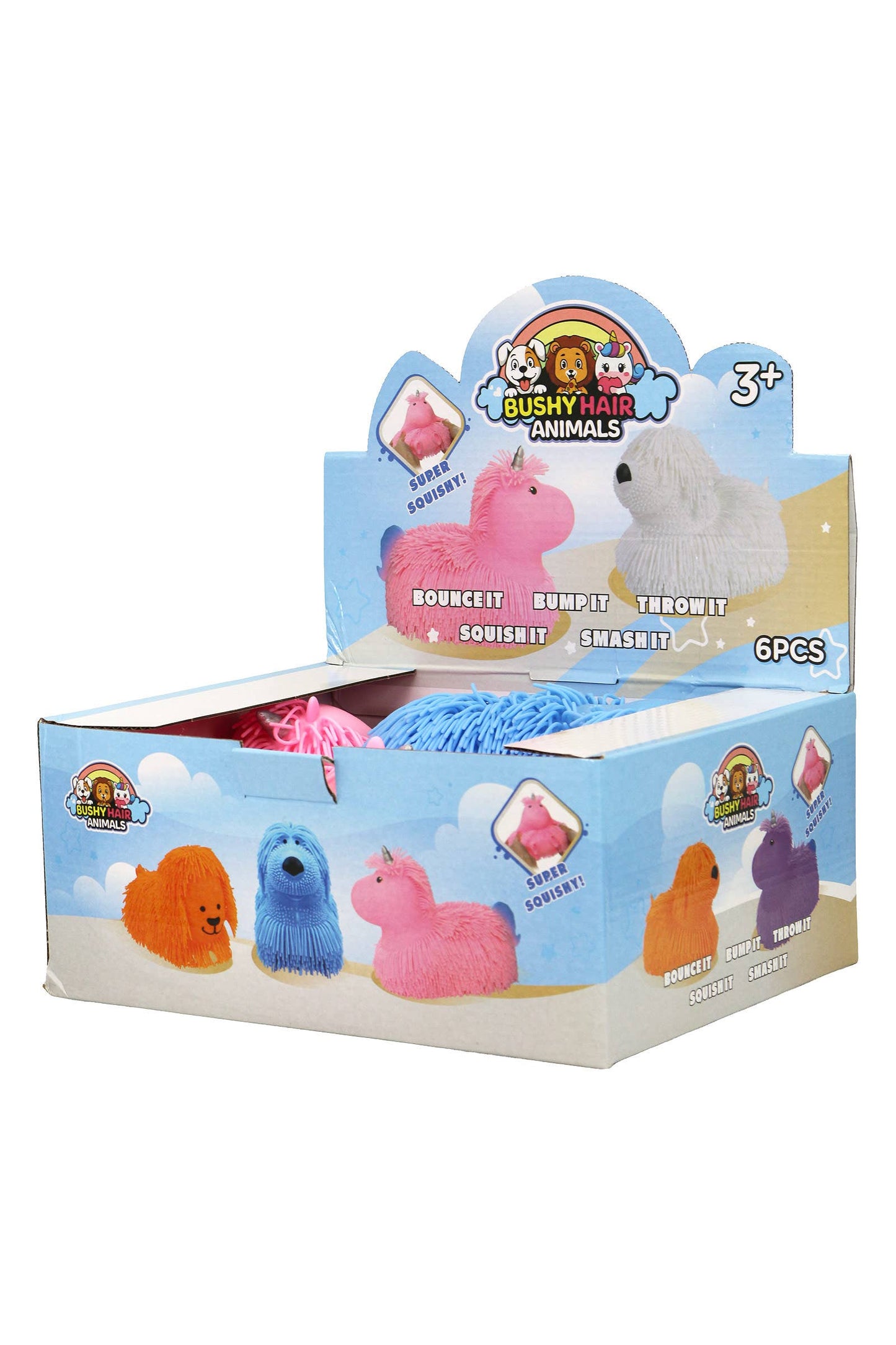 Unicorn Light-Up Spiky Puffer Squishy - 735