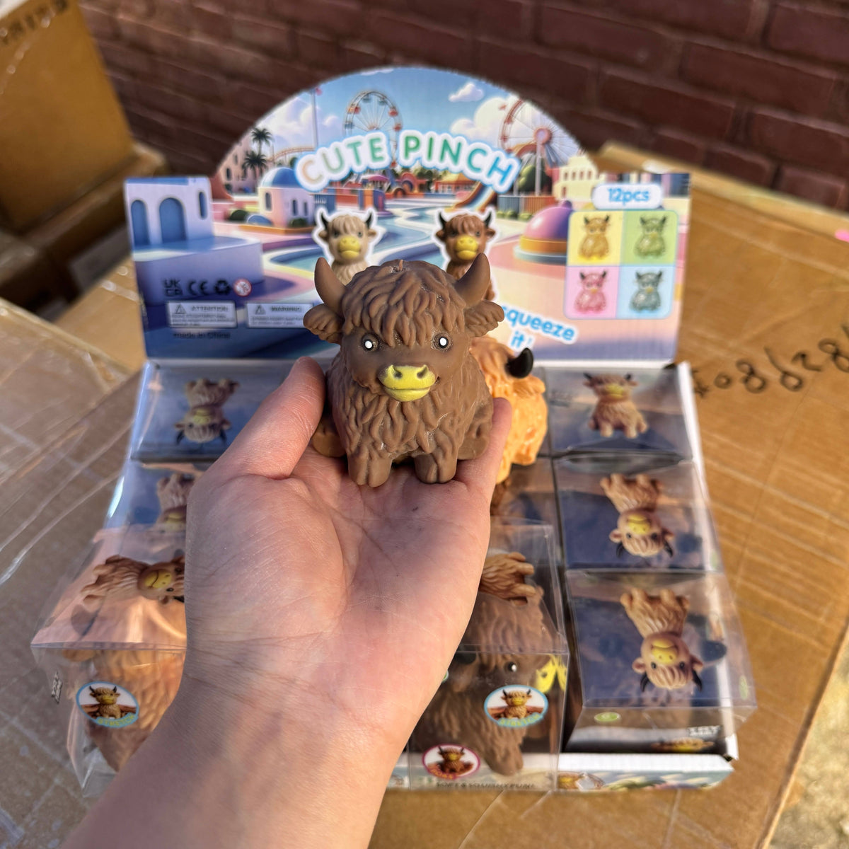 Crunchy Highland Cow Squishy
