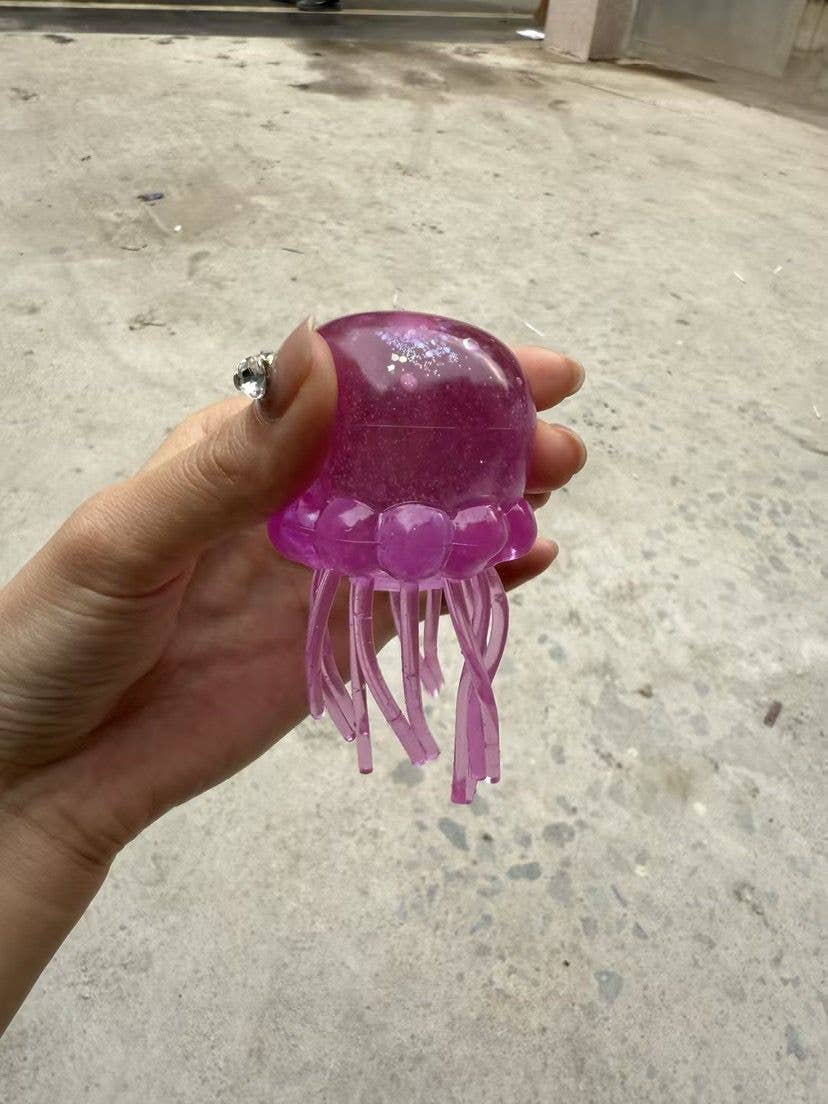 Glitter Jellyfish Squishy Sensory Toy  