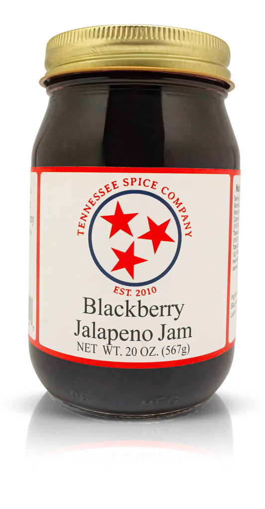 Blackberry Jalapeno Jam - TN Spice (20 oz)